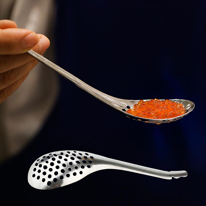 Kitchen Gadgets That Are Useful - Sendok Kaviar 56 Lubang, Peralatan Dapur
