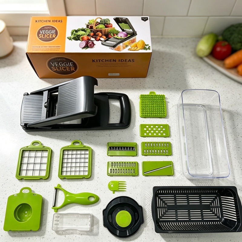 Mandoline Slicer - 16 in 1 Alat Pemotong Sayur