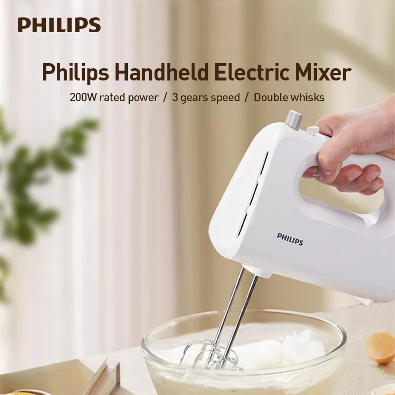 Kitchen Gadgets Electronic - Philips Pengocok Telur Elektrik Genggam 3