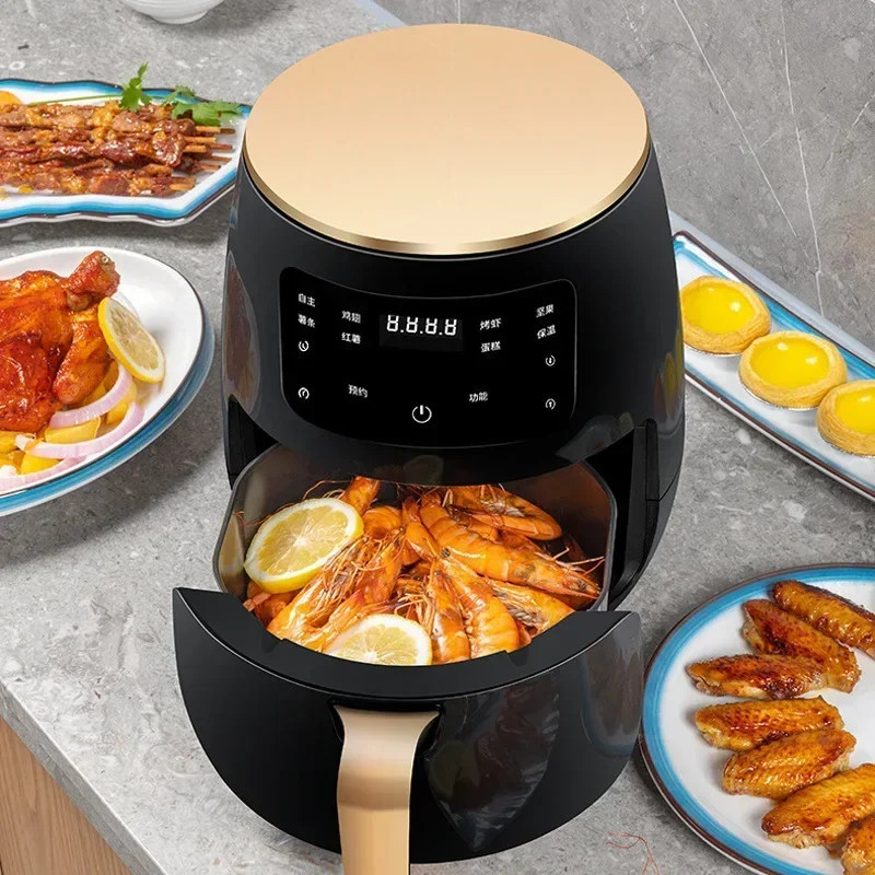 Kitchen Gadgets Air Fryer - Penggoreng Udara 6L Oven Layar Sentuh