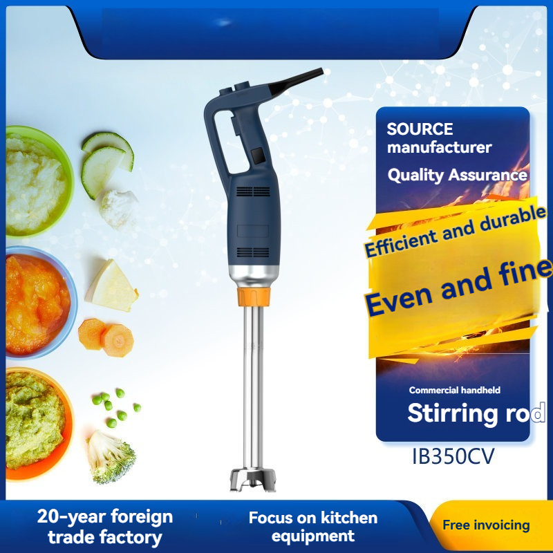 Immersion Blender Stick - Blender Elektrik Genggam Komersial Multifungsi, Homogenizer