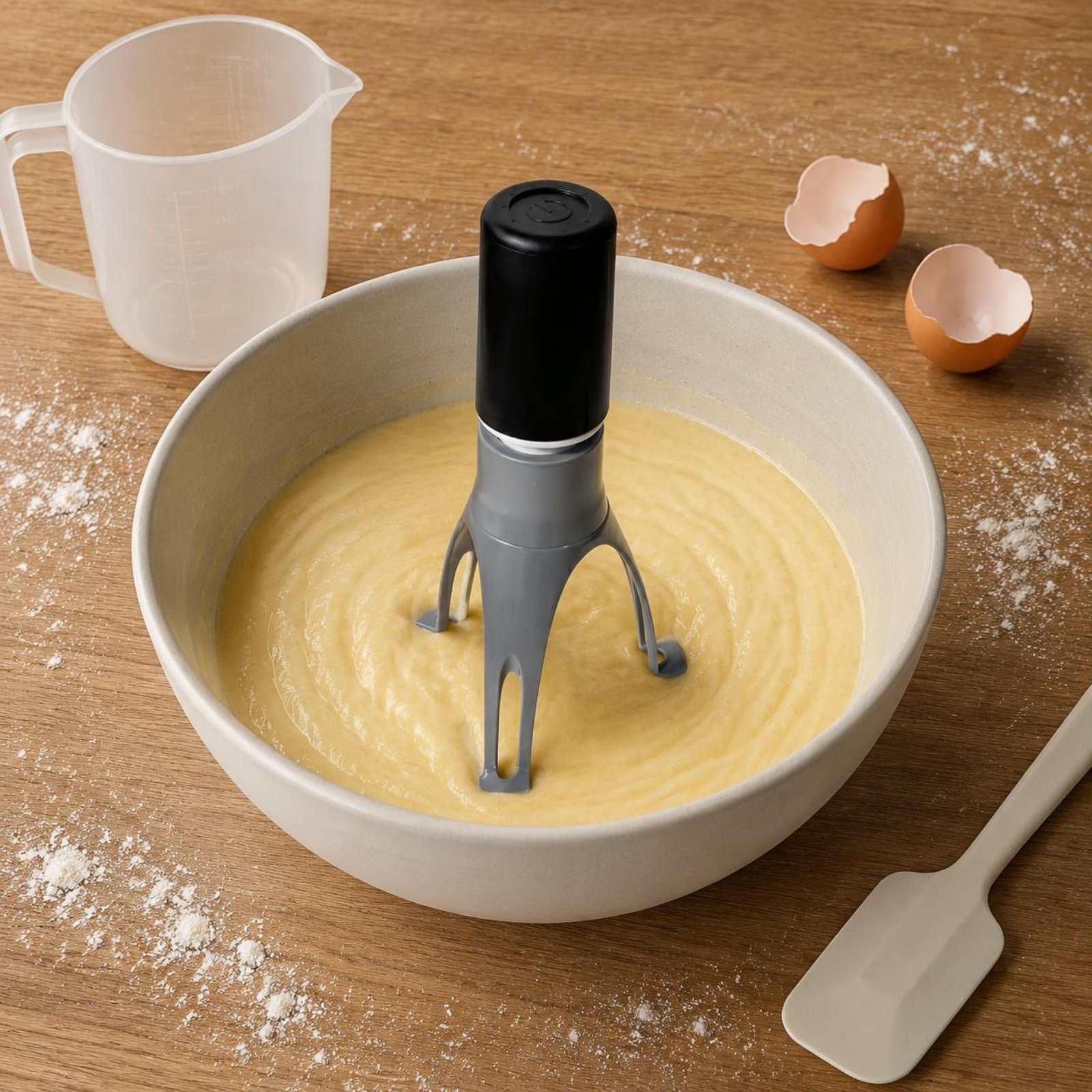 Kitchen Gadgets And Appliances - Pengaduk Segitiga Otomatis - Pengocok Telur