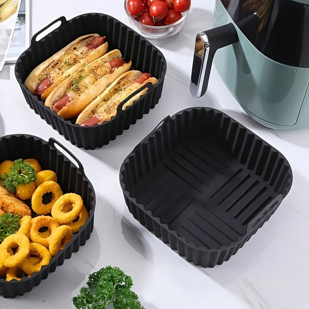 Kitchen Gadgets Air Fryer - 1 buah Alas Silikon untuk Air