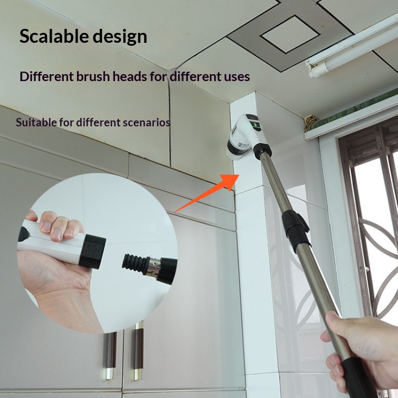 Kitchen Gadgets Electronic - HOMEFISH Sikat Pembersih Elektrik Tanpa Kabel