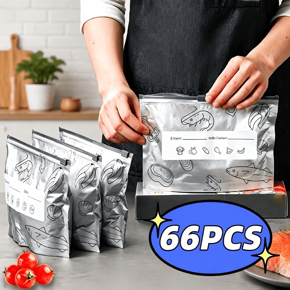 66Pcs Kantong Penyimpanan Maka - Kitchen Gadgets Air Fryer ulasan dan harga