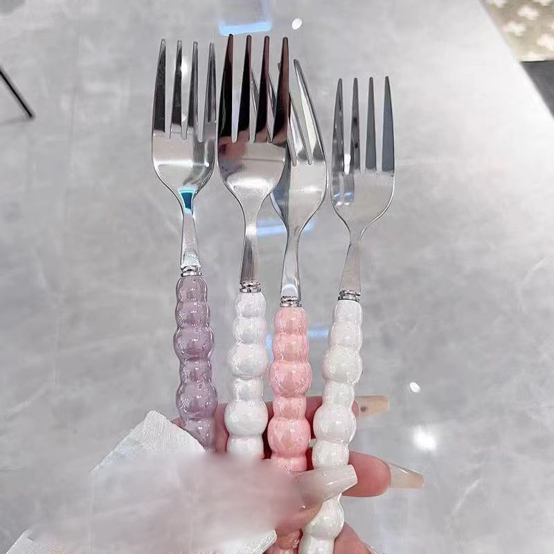 Garpu Pegangan Mutiara untuk M - Kitchen Gadgets Pasta ulasan dan harga