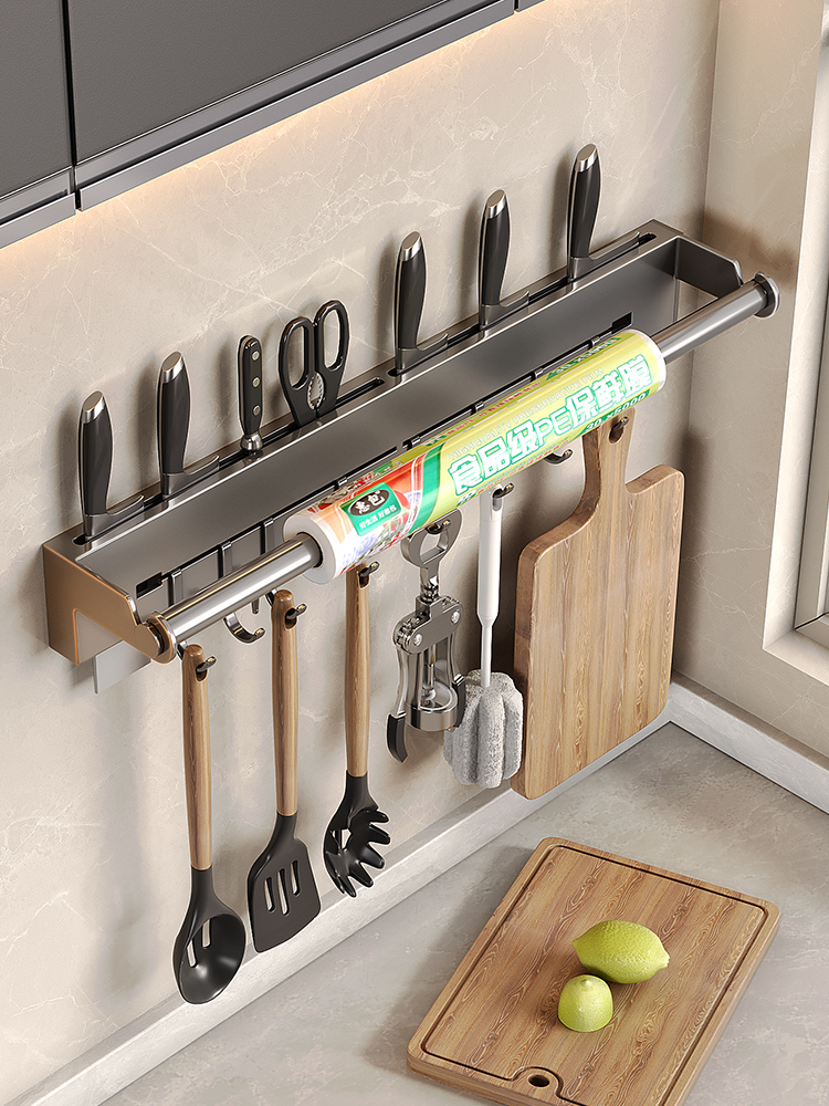 Rak Dinding Tisu Dapur Stainle - Kitchen Gadgets Wallpaper ulasan dan harga