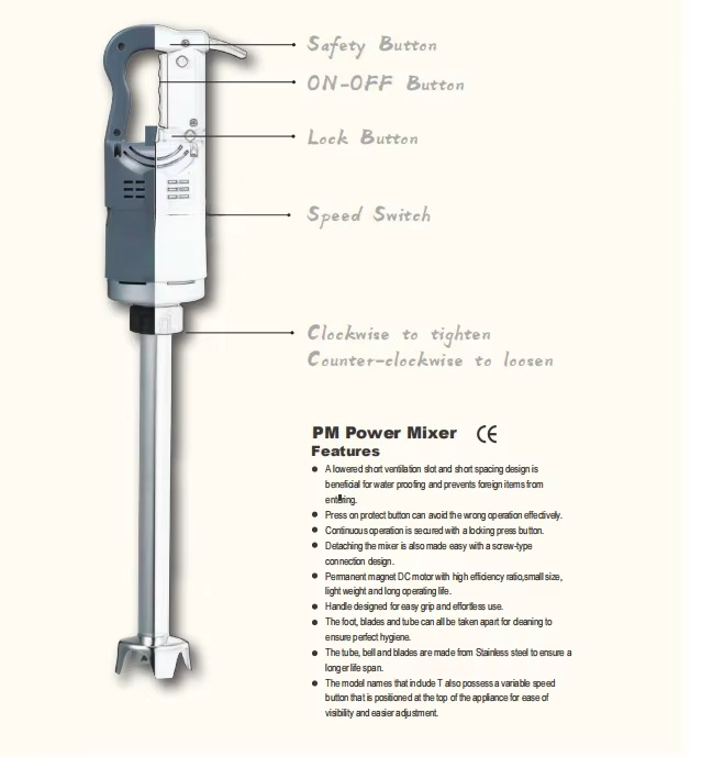 Blender Tangan Mini Industri M - Immersion Blender Stick ulasan dan harga