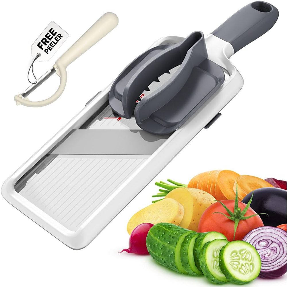 Pemotong Mandolin Stainless St - Mandoline Slicer ulasan dan harga