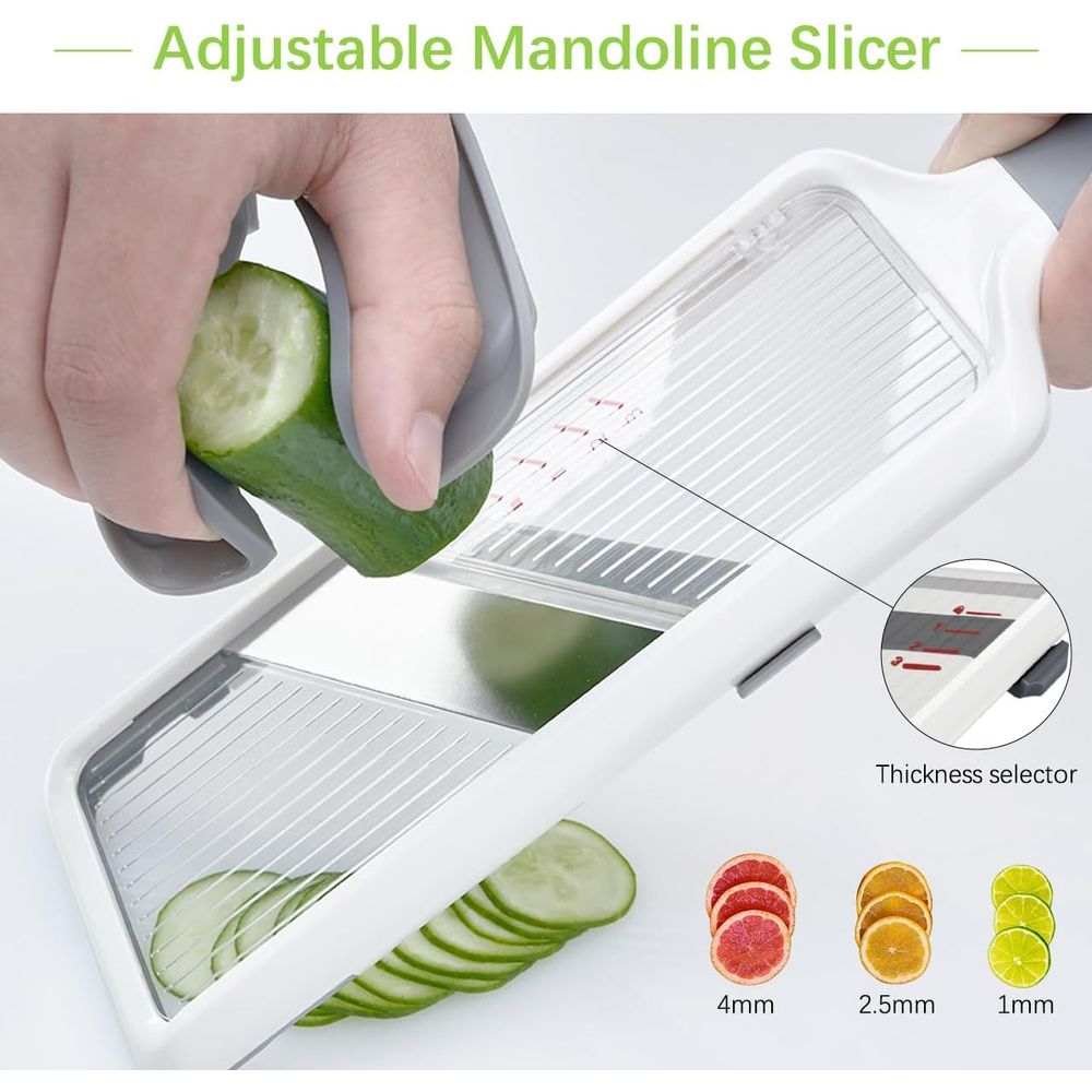 Pemotong Mandolin Stainless St - Mandoline Slicer ulasan dan harga