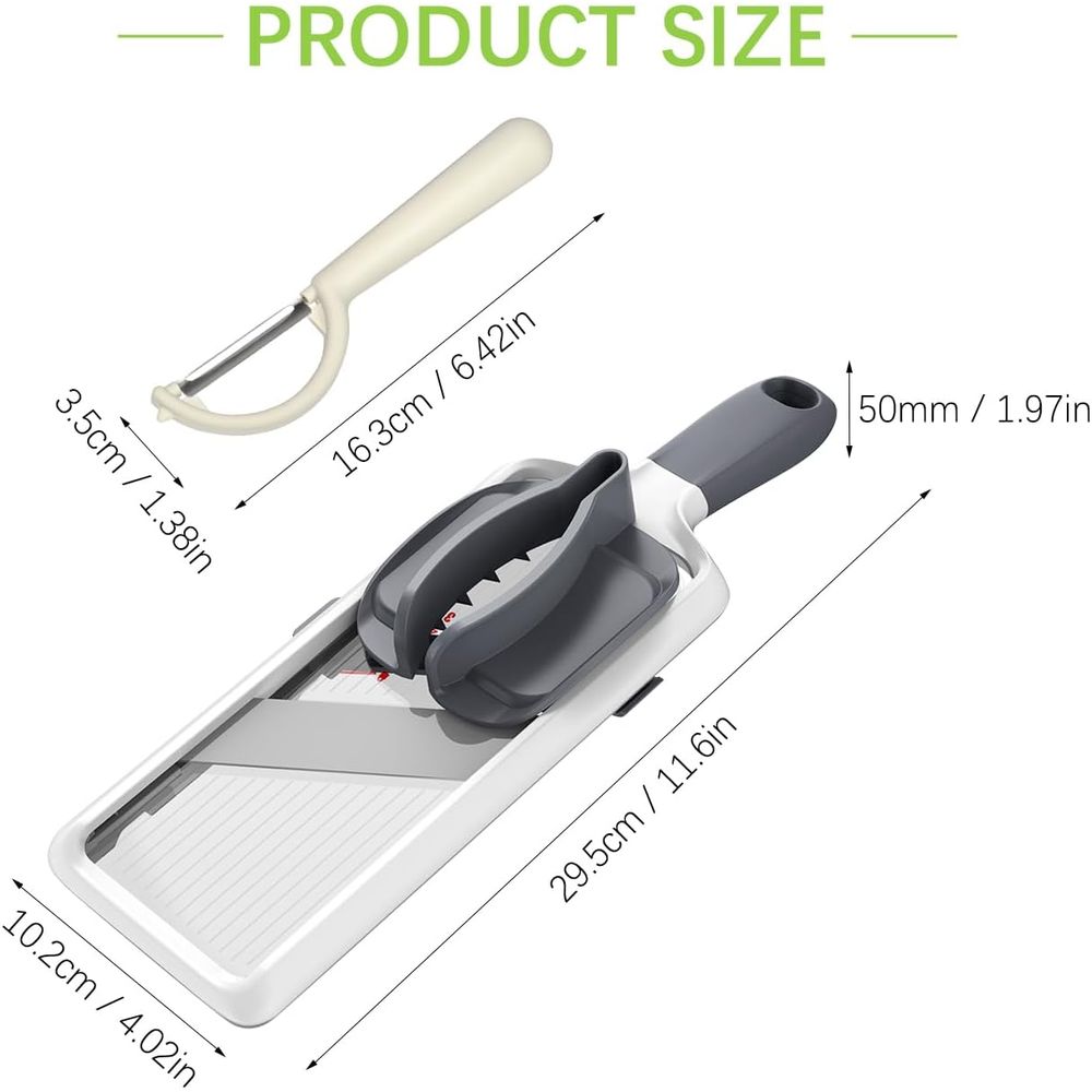 Pemotong Mandolin Stainless St - Mandoline Slicer ulasan dan harga