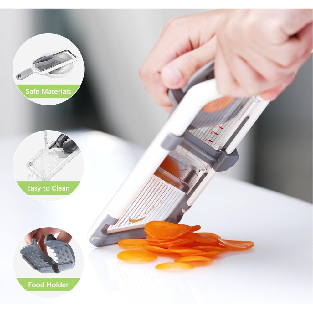 Pemotong Mandolin Stainless St - Mandoline Slicer ulasan dan harga