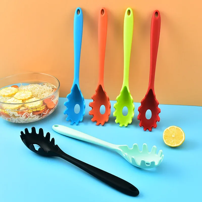 1 Buah Sendok Mie Pasta Siliko - Kitchen Gadgets Pasta ulasan dan harga