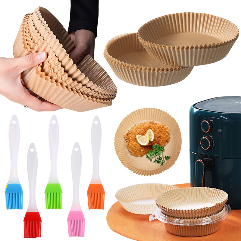 50/100 Buah Piring Kertas Peng - Kitchen Gadgets Air Fryer ulasan dan harga