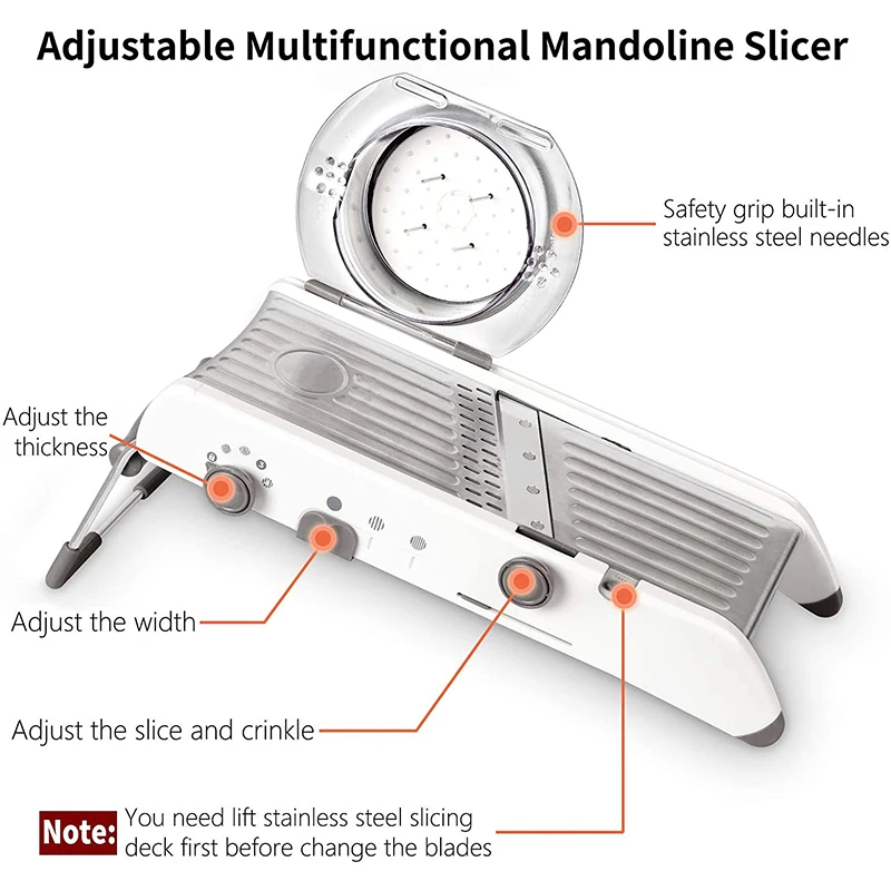 Pemotong Mandolin Baja Tahan K - Mandoline Slicer ulasan dan harga
