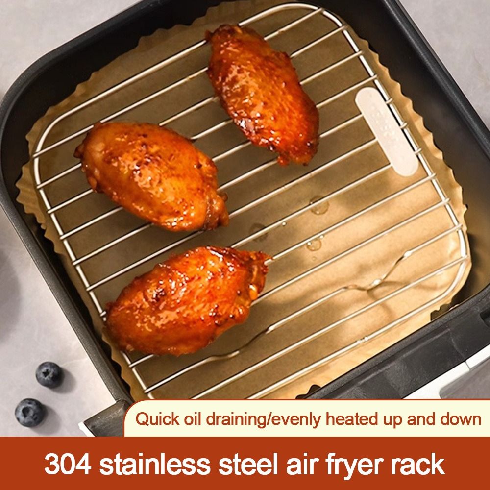 Rak Masak Bulat Persegi dengan - Kitchen Gadgets Air Fryer ulasan dan harga