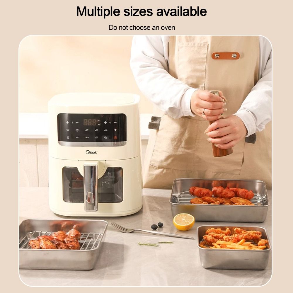 Rak Masak Bulat Persegi dengan - Kitchen Gadgets Air Fryer ulasan dan harga