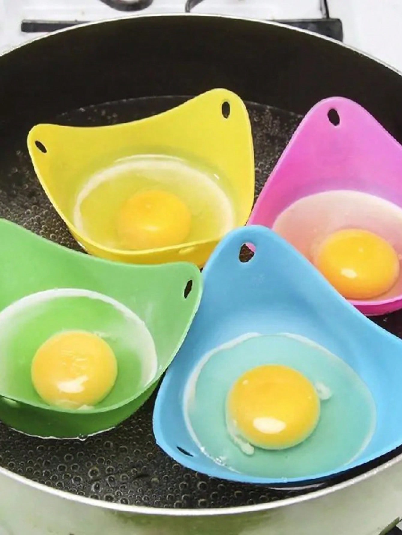 4 pcs Cetakan Telur Rebus Sili - Kitchen Gadgets Air Fryer ulasan dan harga