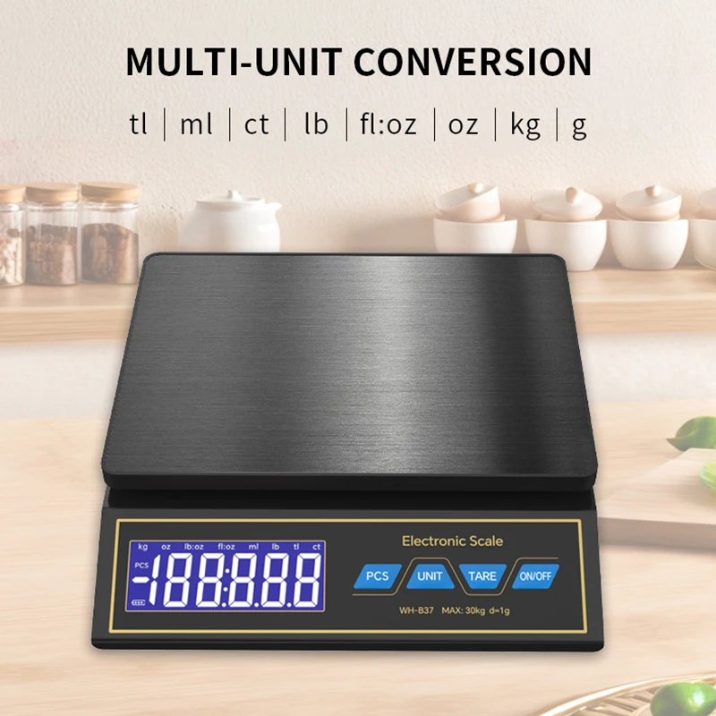 Timbangan Dapur Digital LCD 30 - Kitchen Gadgets Electronic ulasan dan harga