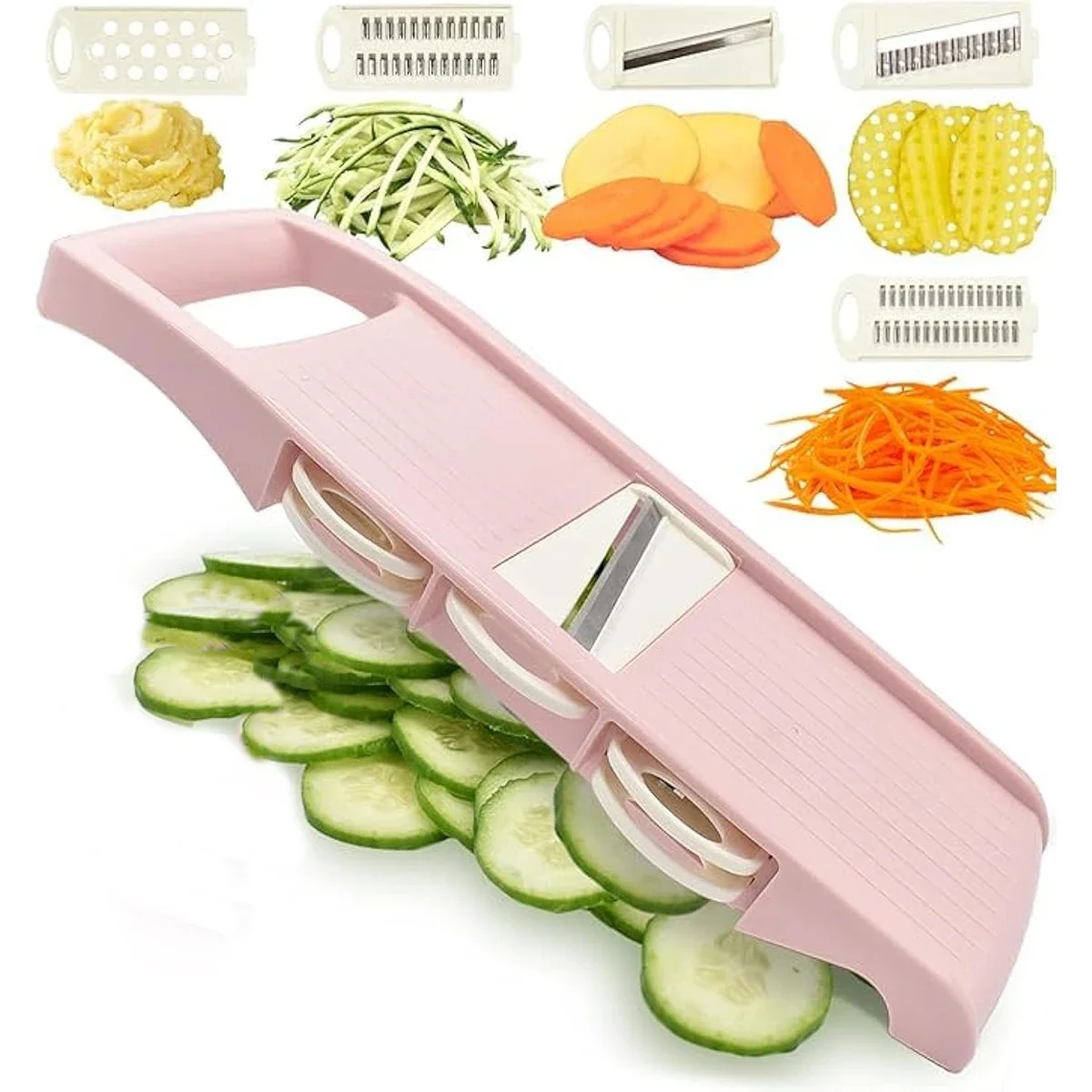 Alat Pengiris Mandoline 5 In 1 - Mandoline Slicer ulasan dan harga